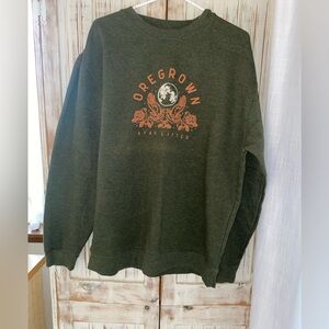 Women's Green Cowl Neck Sweater
